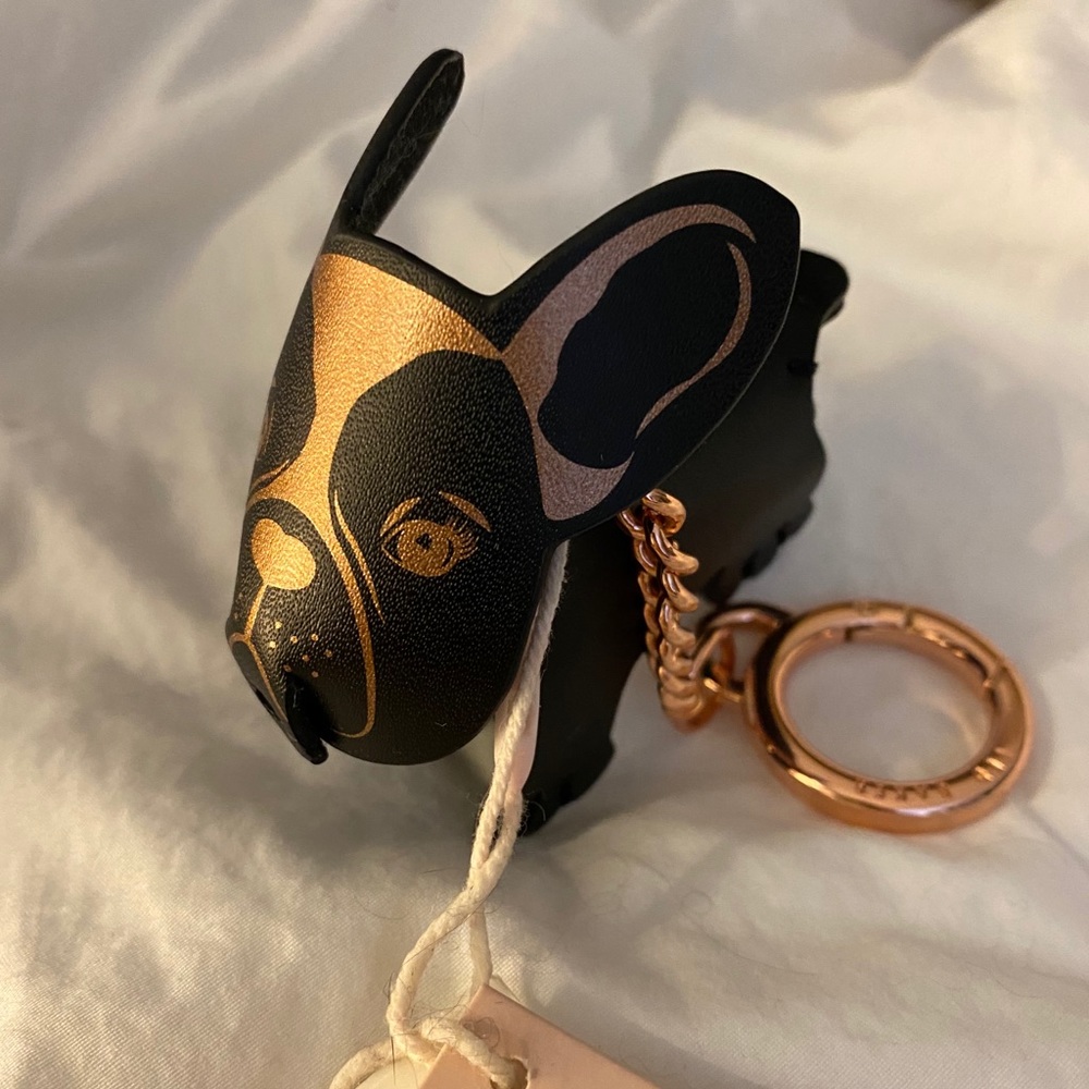 Ted Baker Leather Pug Keychain